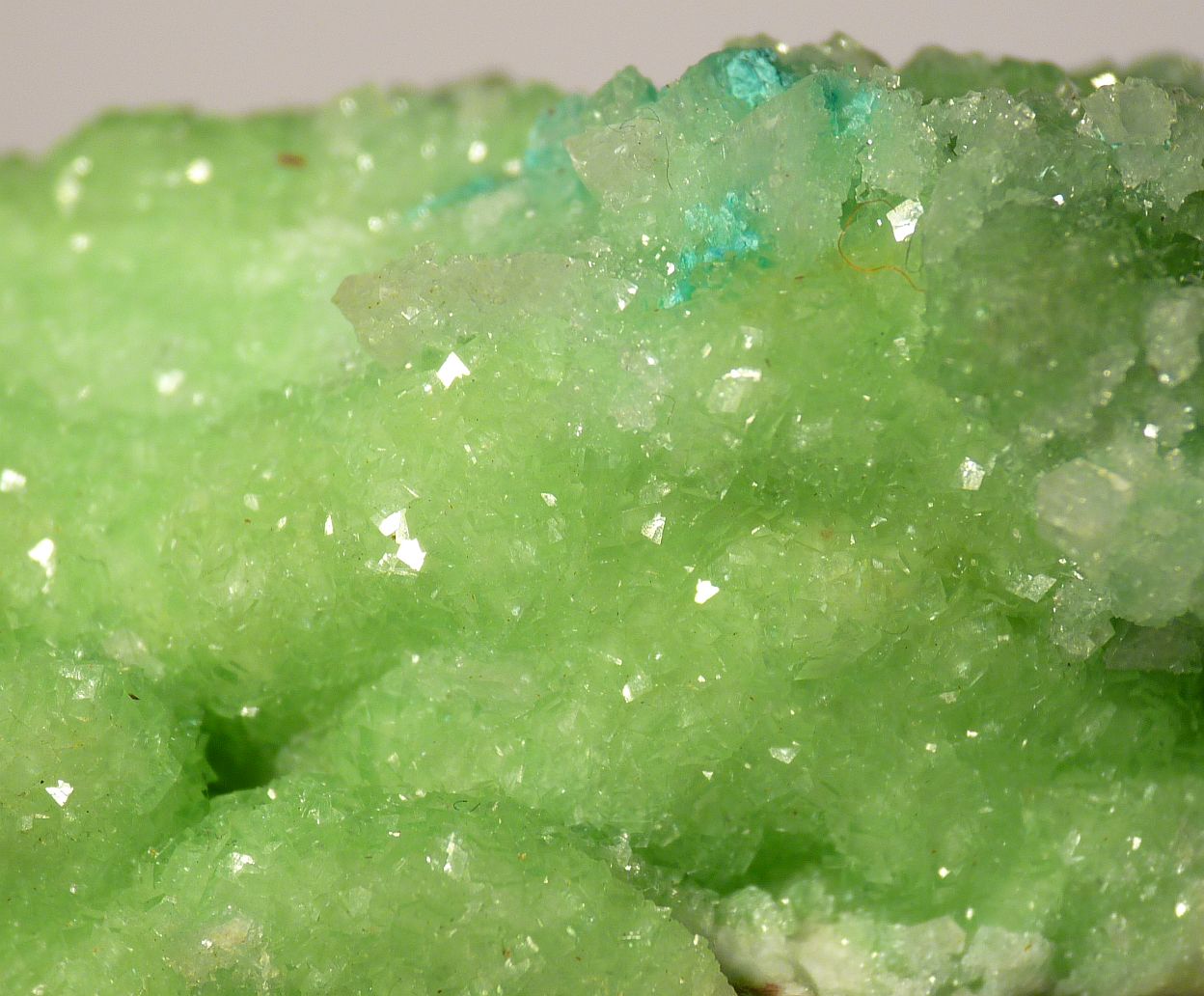 Cuprian Smithsonite