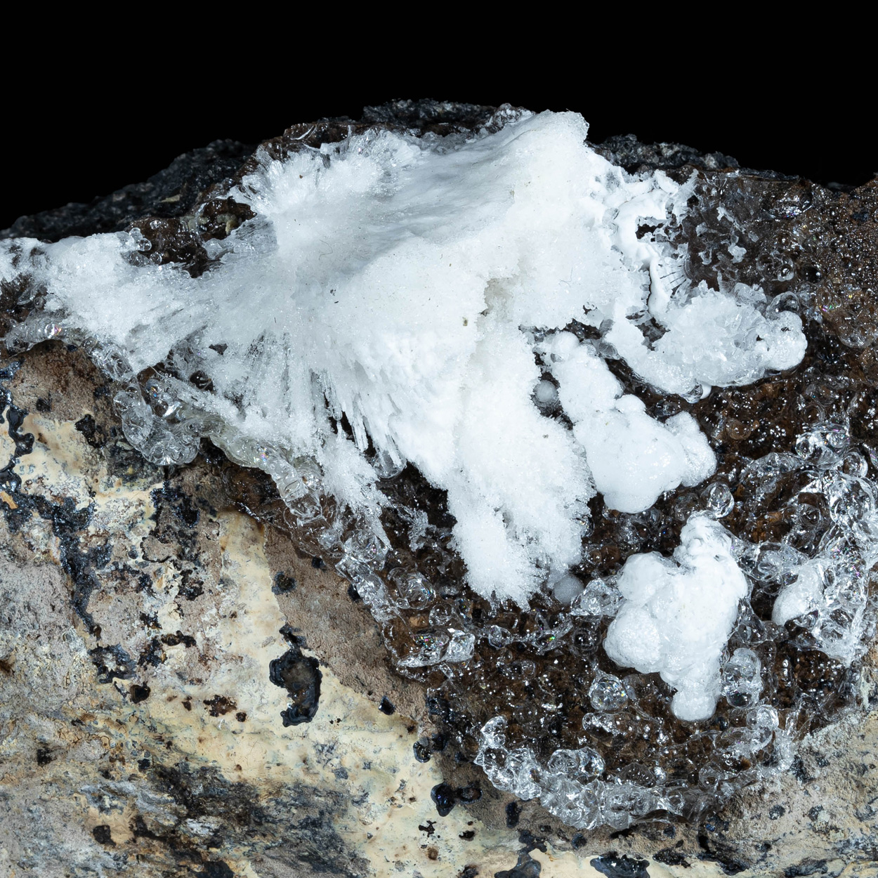 Hyalite & Aragonite