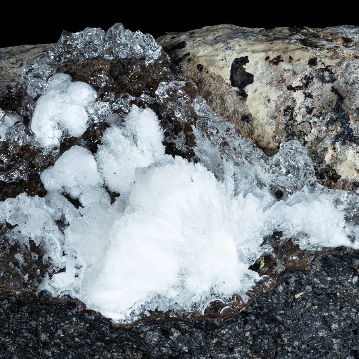 Hyalite & Aragonite