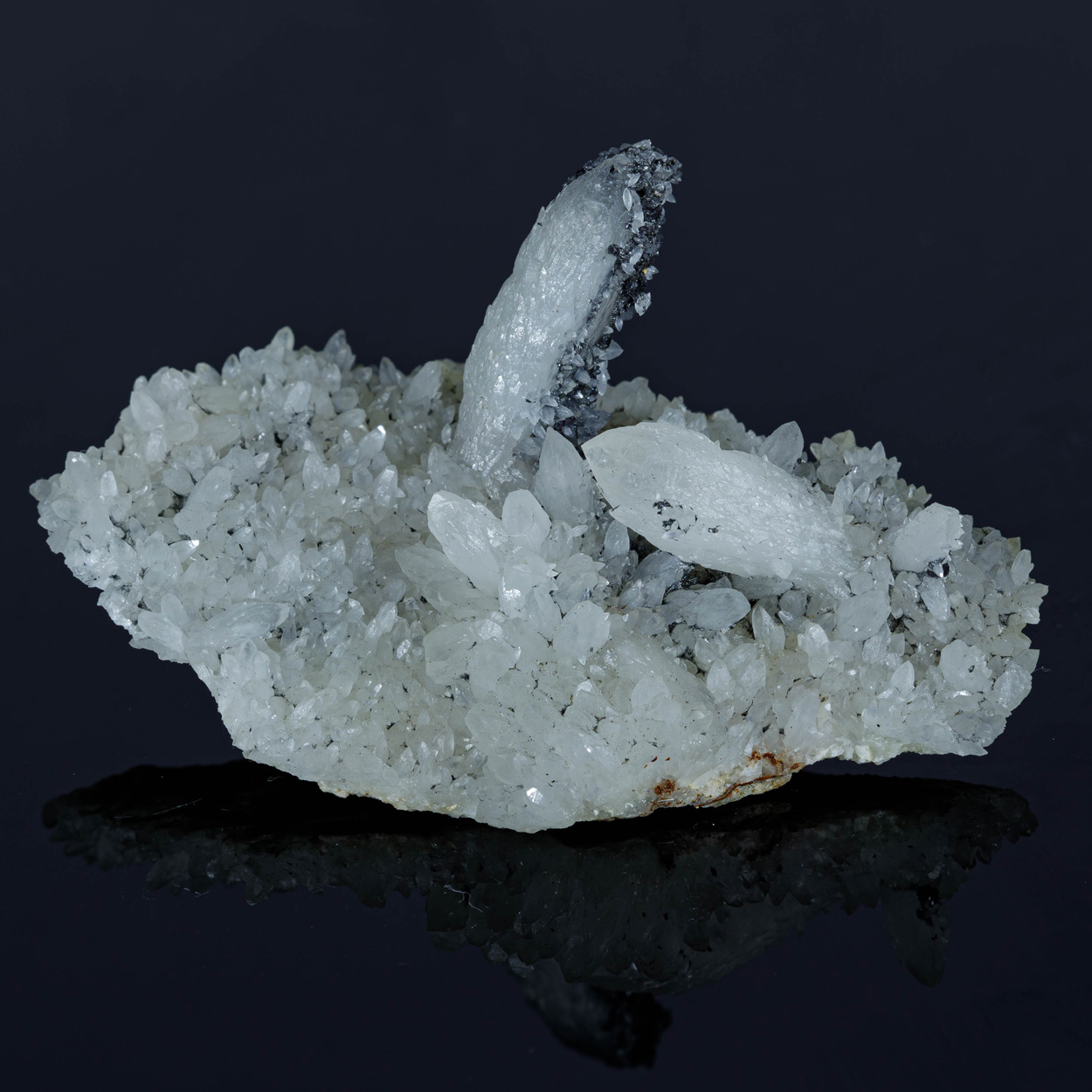 Quartz & Boulangerite