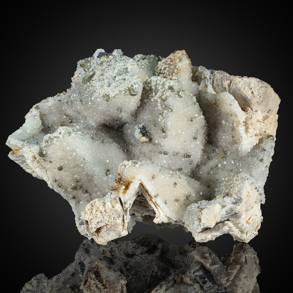 Quartz Psm Calcite Gypsum & Pyrite