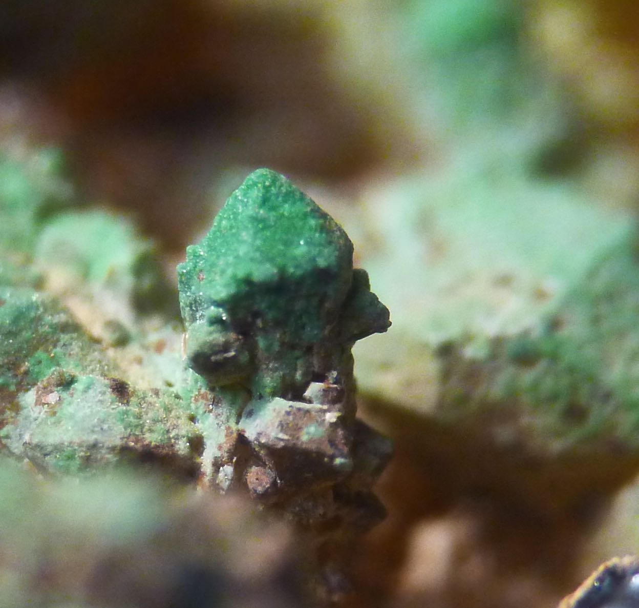 Pyromorphite & Quartz