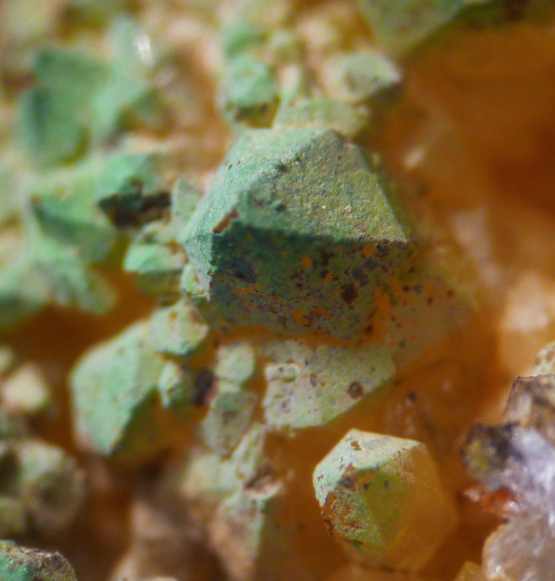 Pyromorphite & Quartz