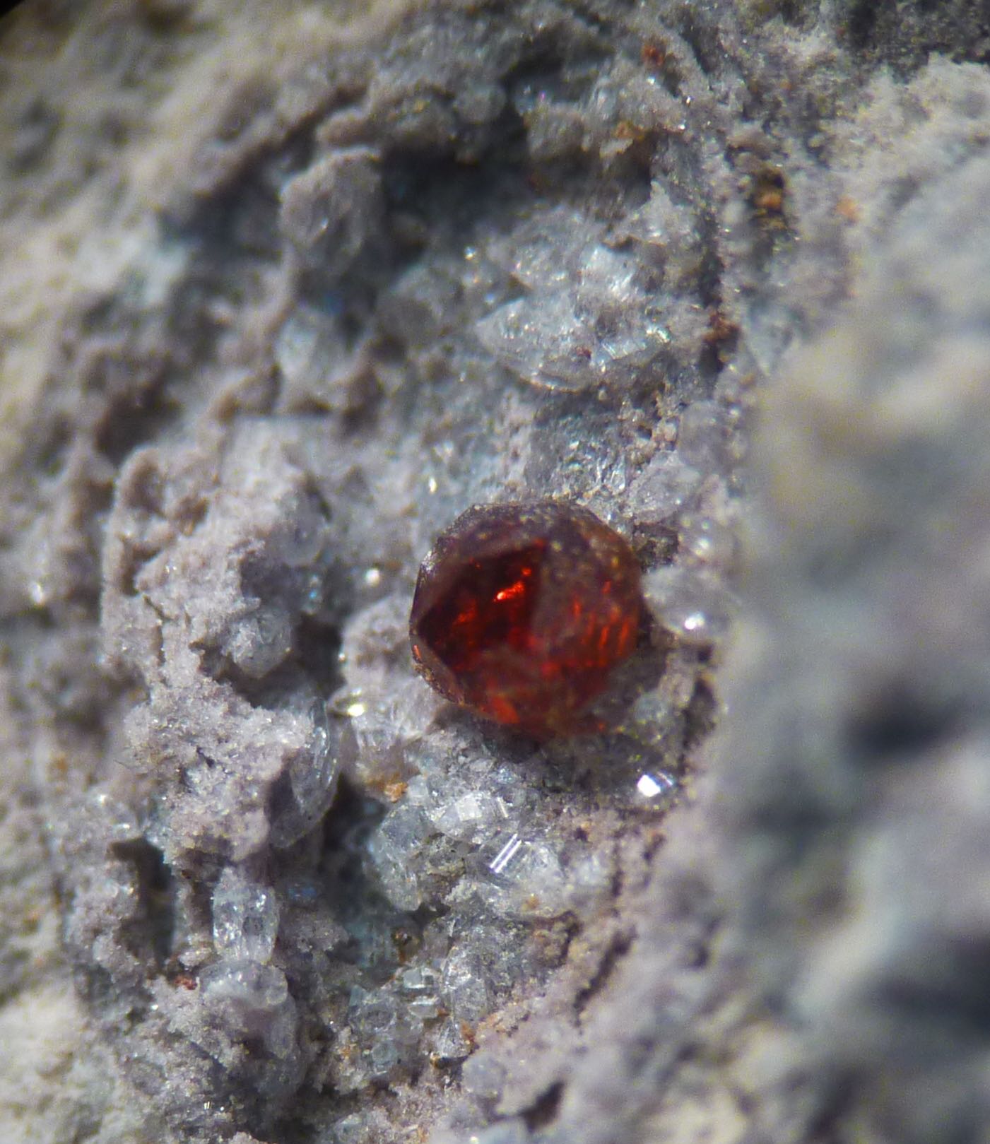 Spessartine & Topaz