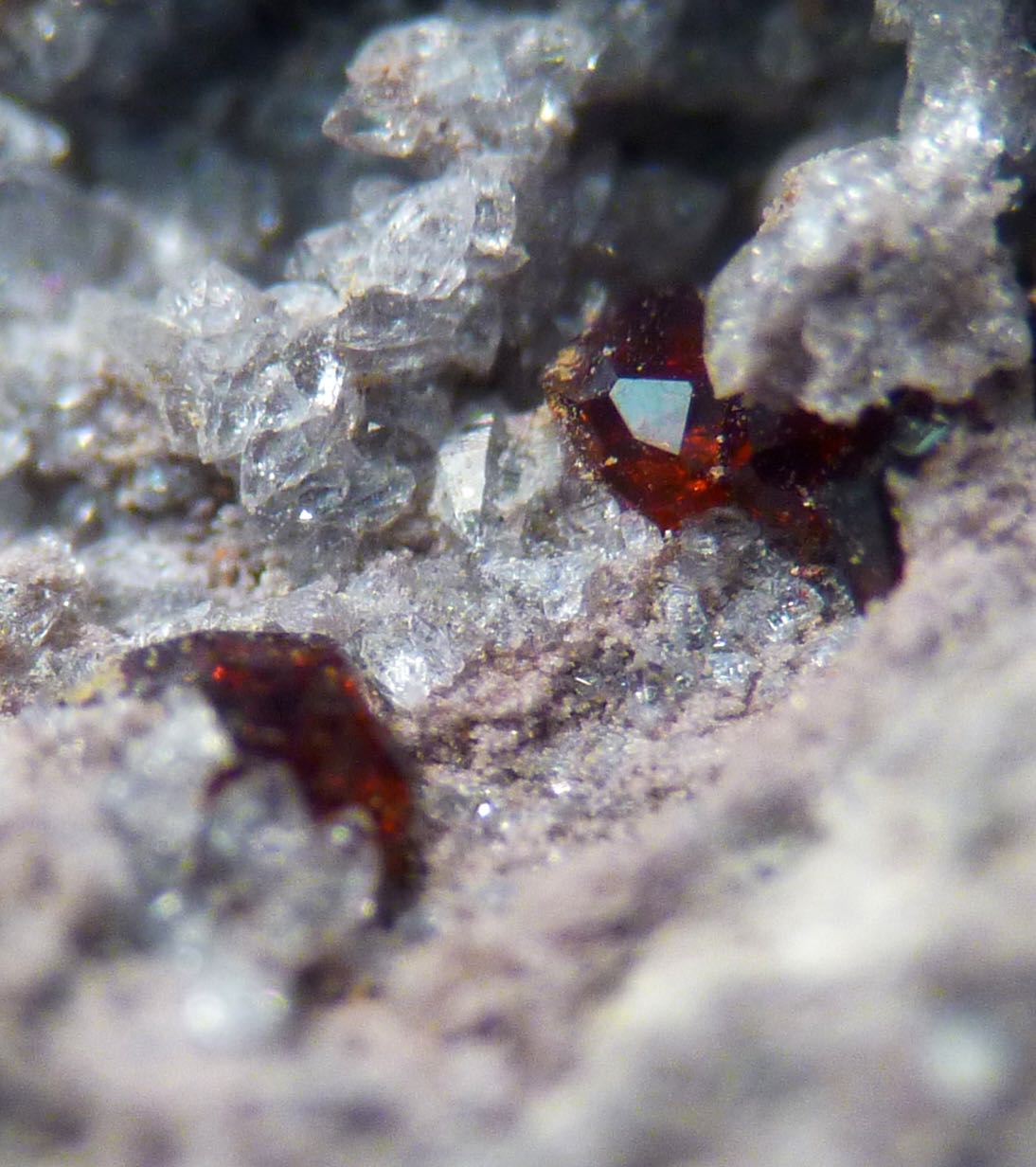 Spessartine & Topaz