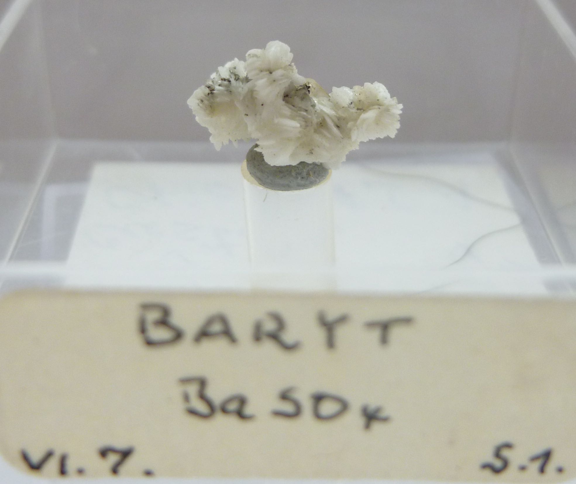 Baryte & Calcite