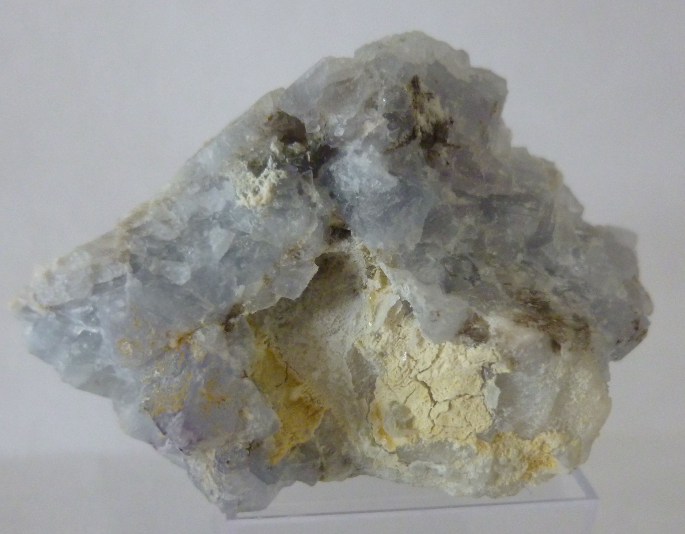 Fluorite & Gilbertite