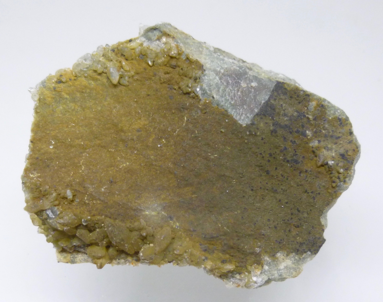 Mottramite & Calcite