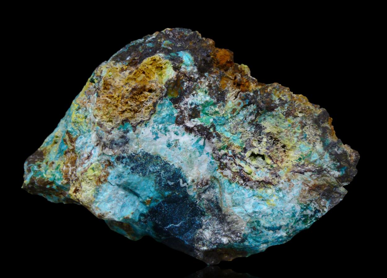 Pyromorphite Cerussite Chrysocolla & Malachite