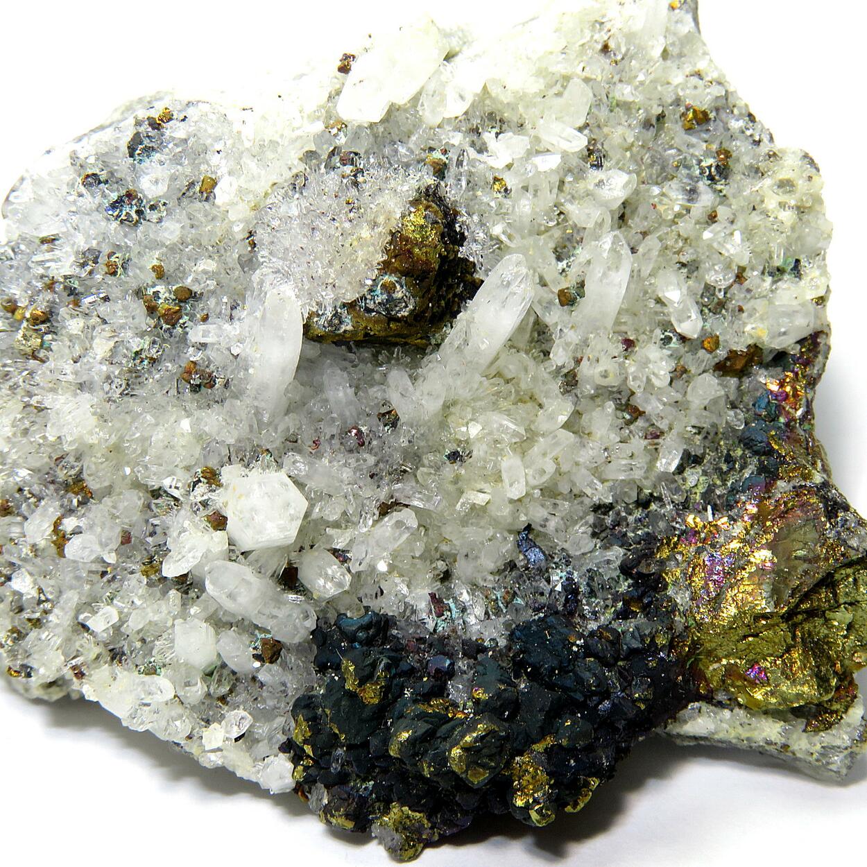 Chalcopyrite & Quartz