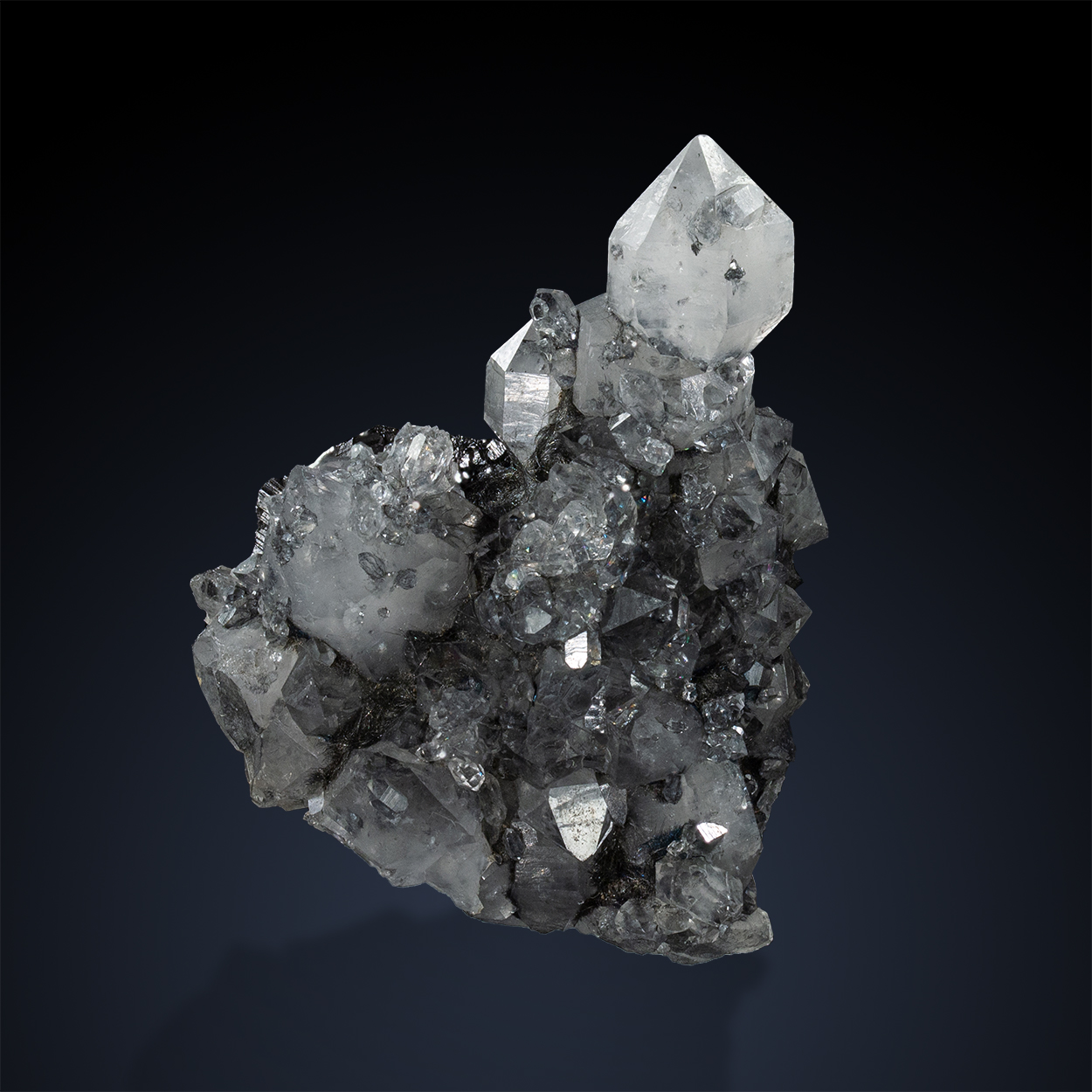Quartz & Boulangerite
