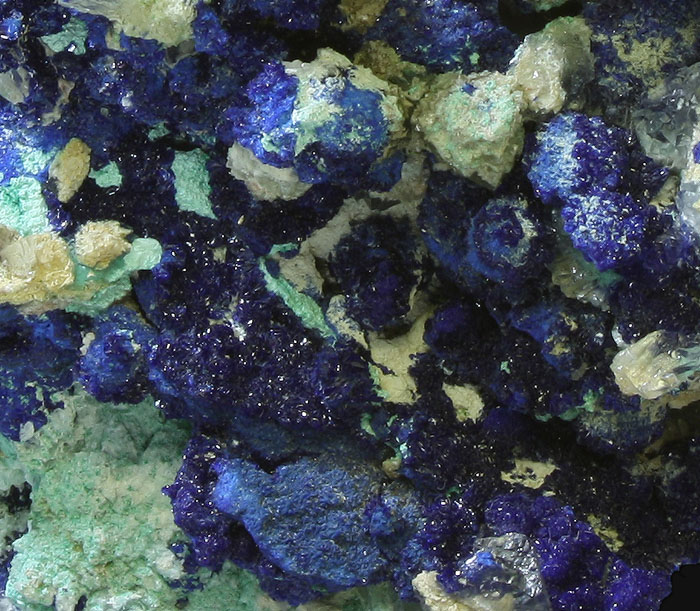 Azurite Calcite & Conichalcite