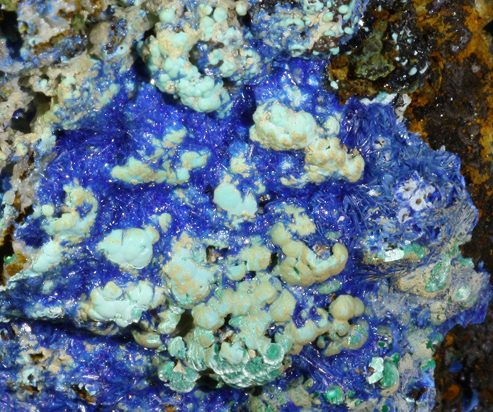 Linarite Brochantite & Devilline