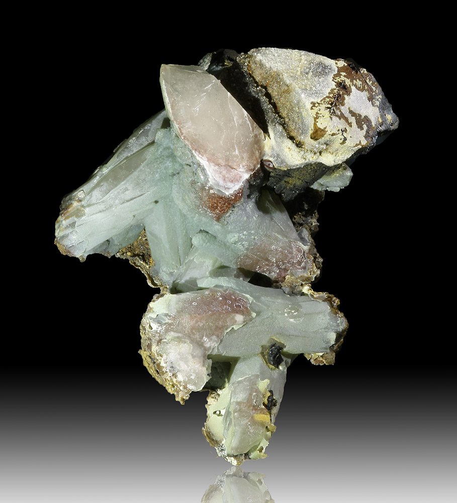 Prase Sceptre Ilvaite & Calcite