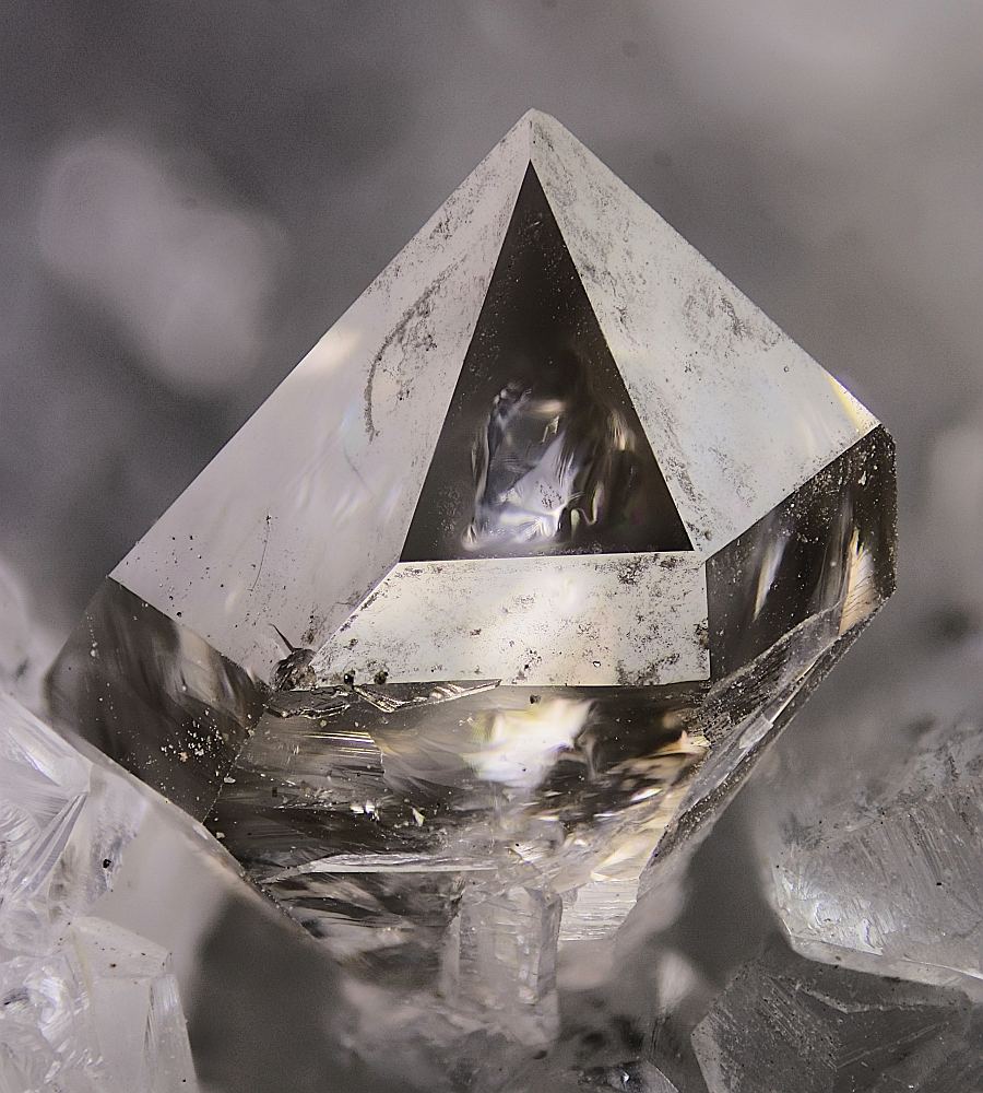 Smoky Quartz & Calcite