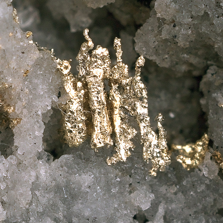 Gold On Quartz