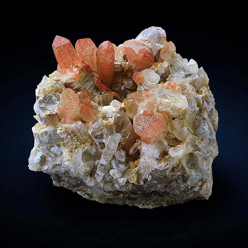 Apatite With Quartz Var Eisenkiesel