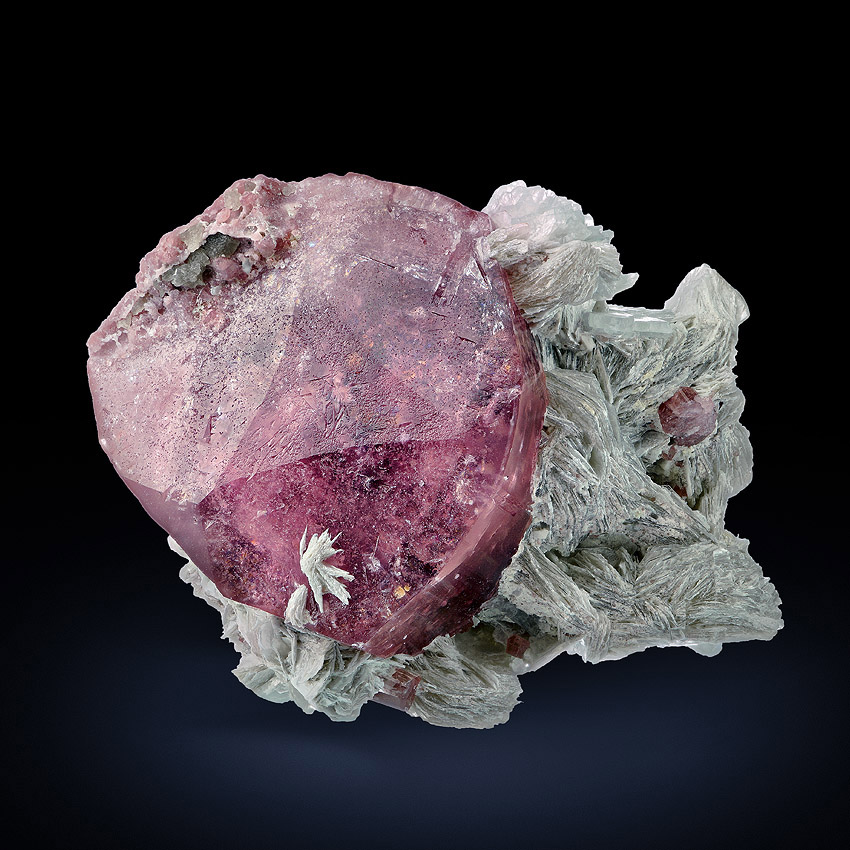 Rubellite With Lepidolite