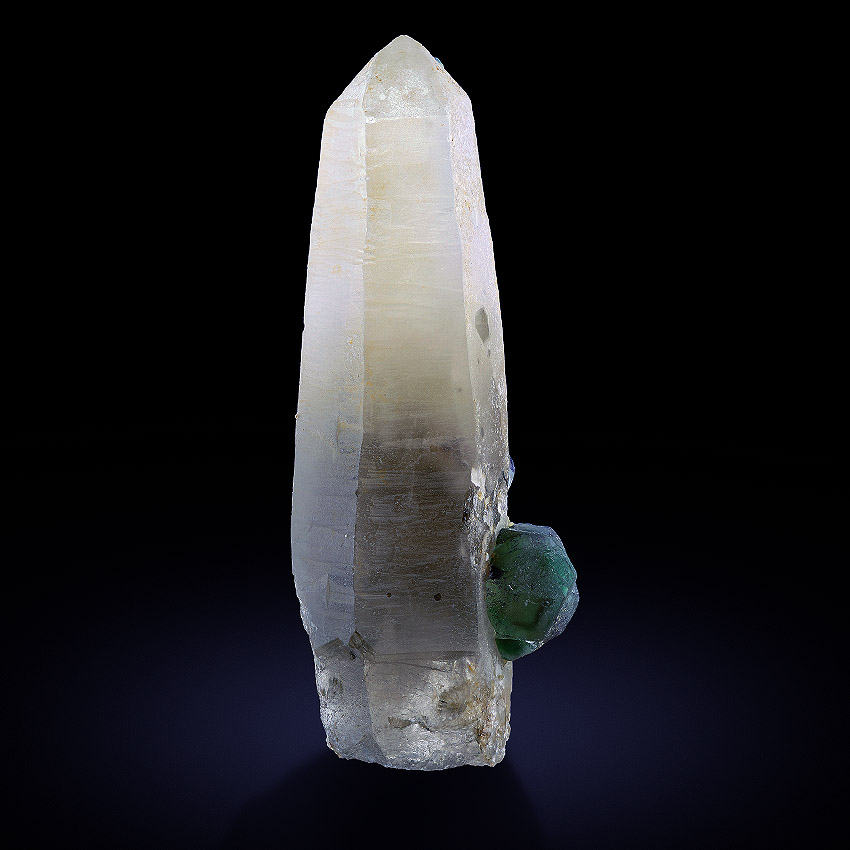 Fluorite On Quartz
