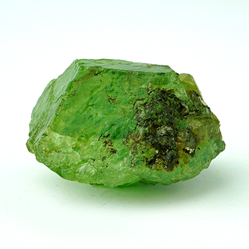 Grossular Var Tsavorite & Graphite
