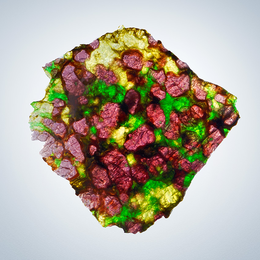 Pyrope Chromian Diopside & Enstatite