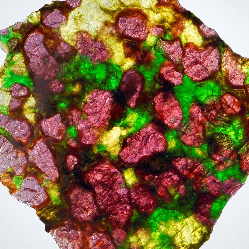 Pyrope Chromian Diopside & Enstatite