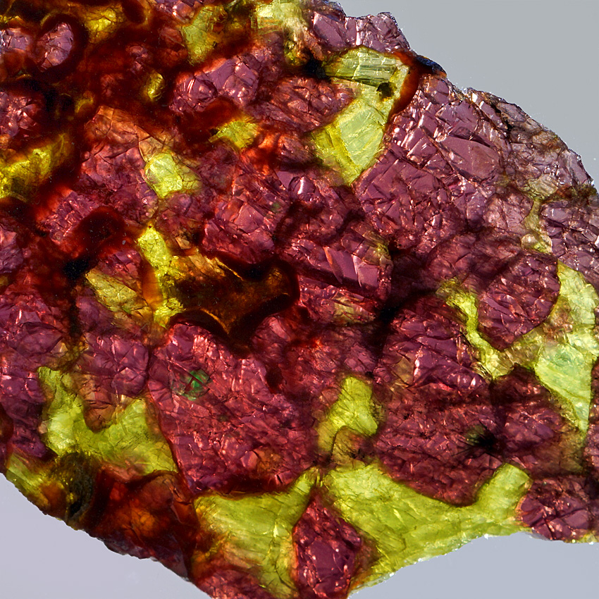 Pyrope Chromian Diopside & Enstatite