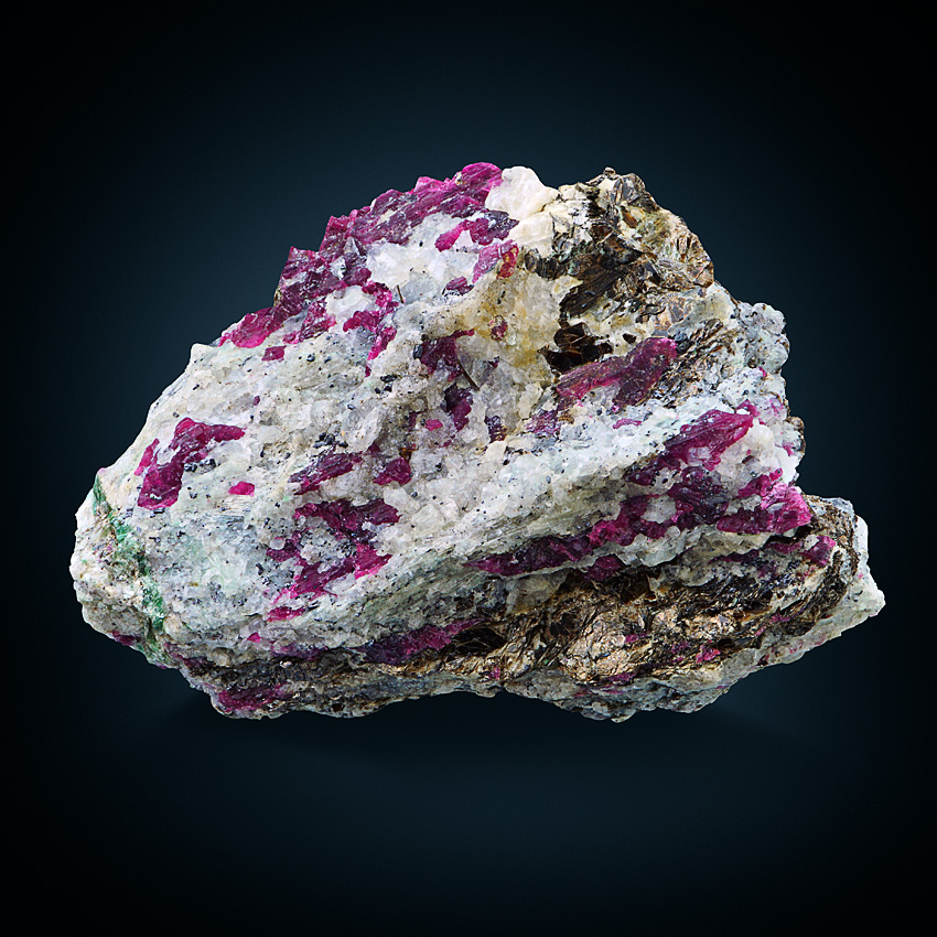 Corundum Var Ruby & Allanite