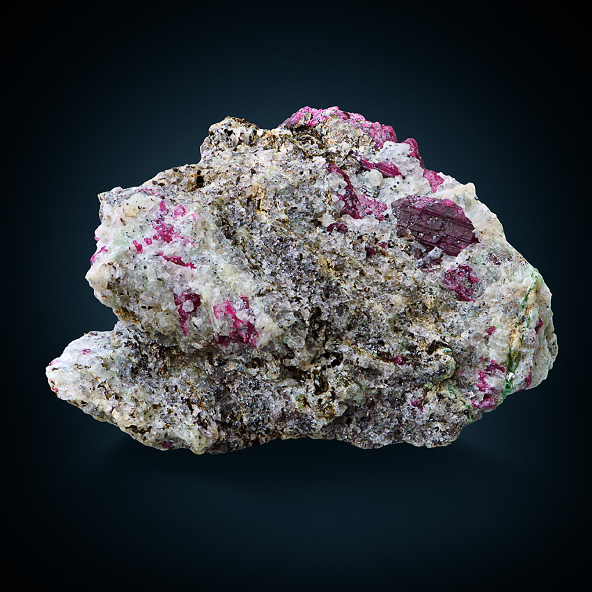 Corundum Var Ruby & Allanite