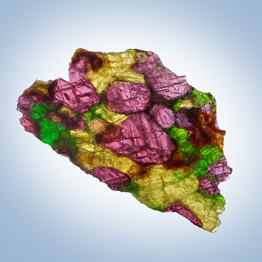 Pyrope Chromian Diopside & Enstatite