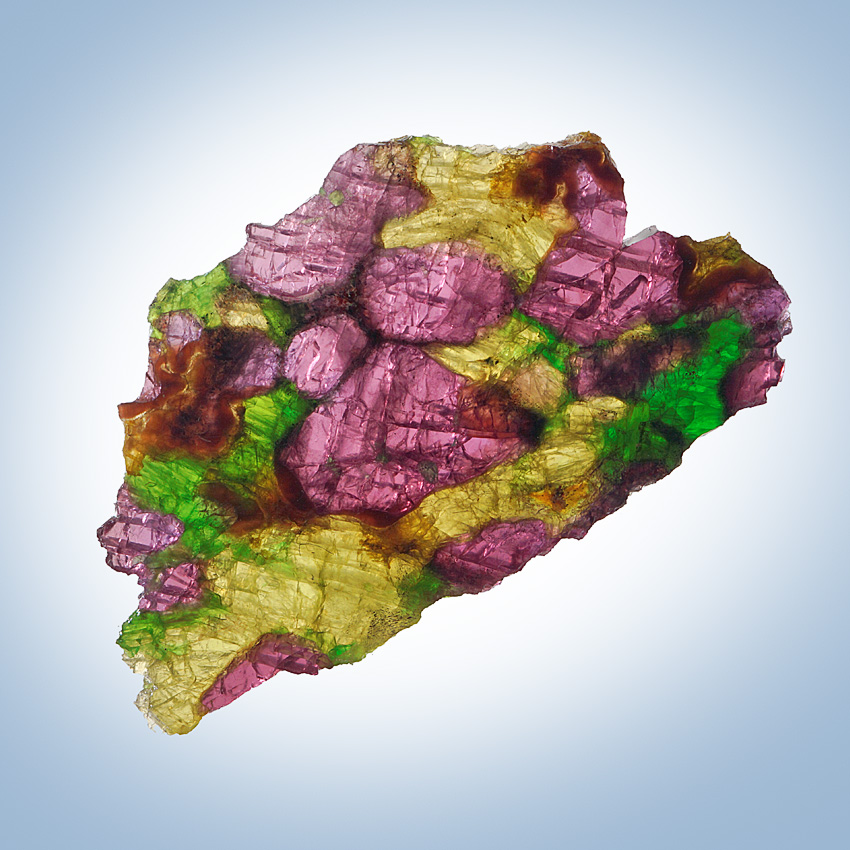 Pyrope Chromian Diopside & Enstatite