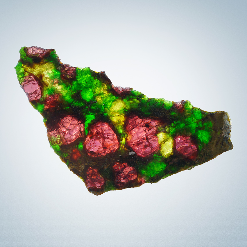 Pyrope Chromian Diopside & Enstatite