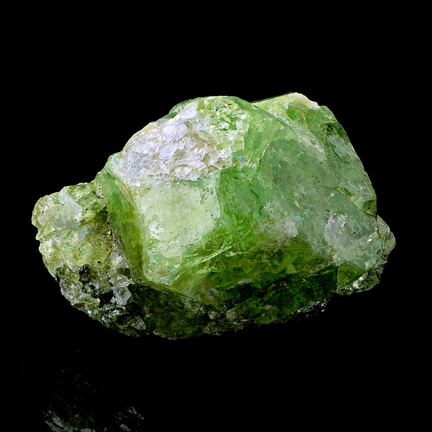Grossular Var Tsavorite & Graphite