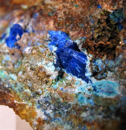 Linarite With Cerussite