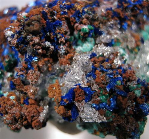 Azurite Malachite & Gypsum