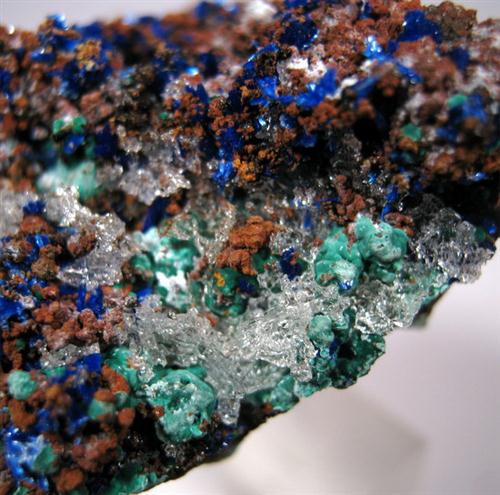 Azurite Malachite & Gypsum