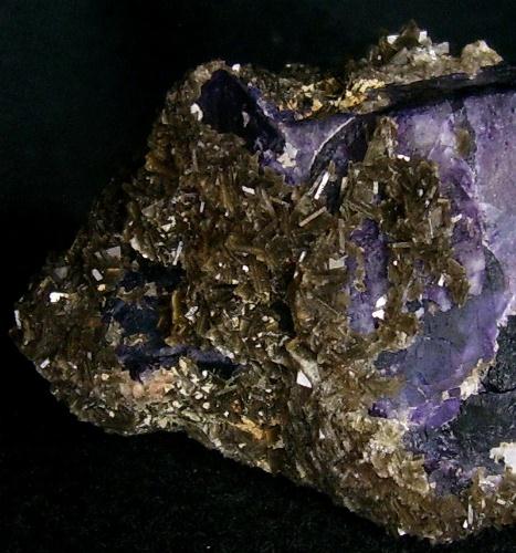 Baryte On Fluorite