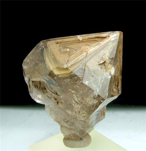 Quartz Var Sceptre With Clay Inclusions