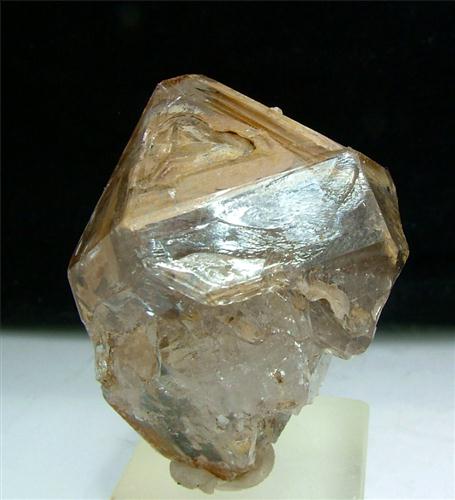 Quartz Var Sceptre With Clay Inclusions