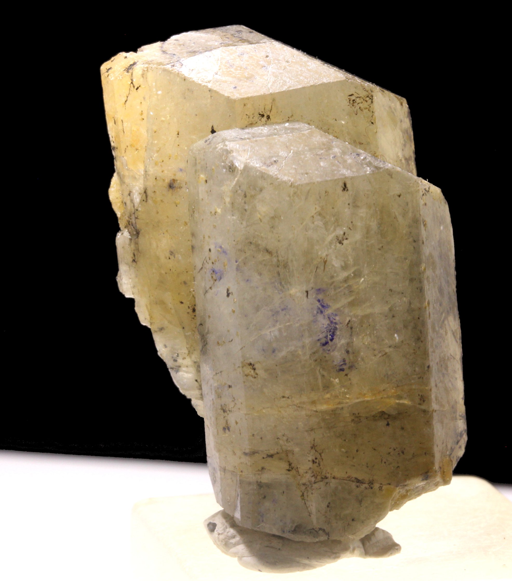 Scapolite With Sodalite Inclusions & Pyrite