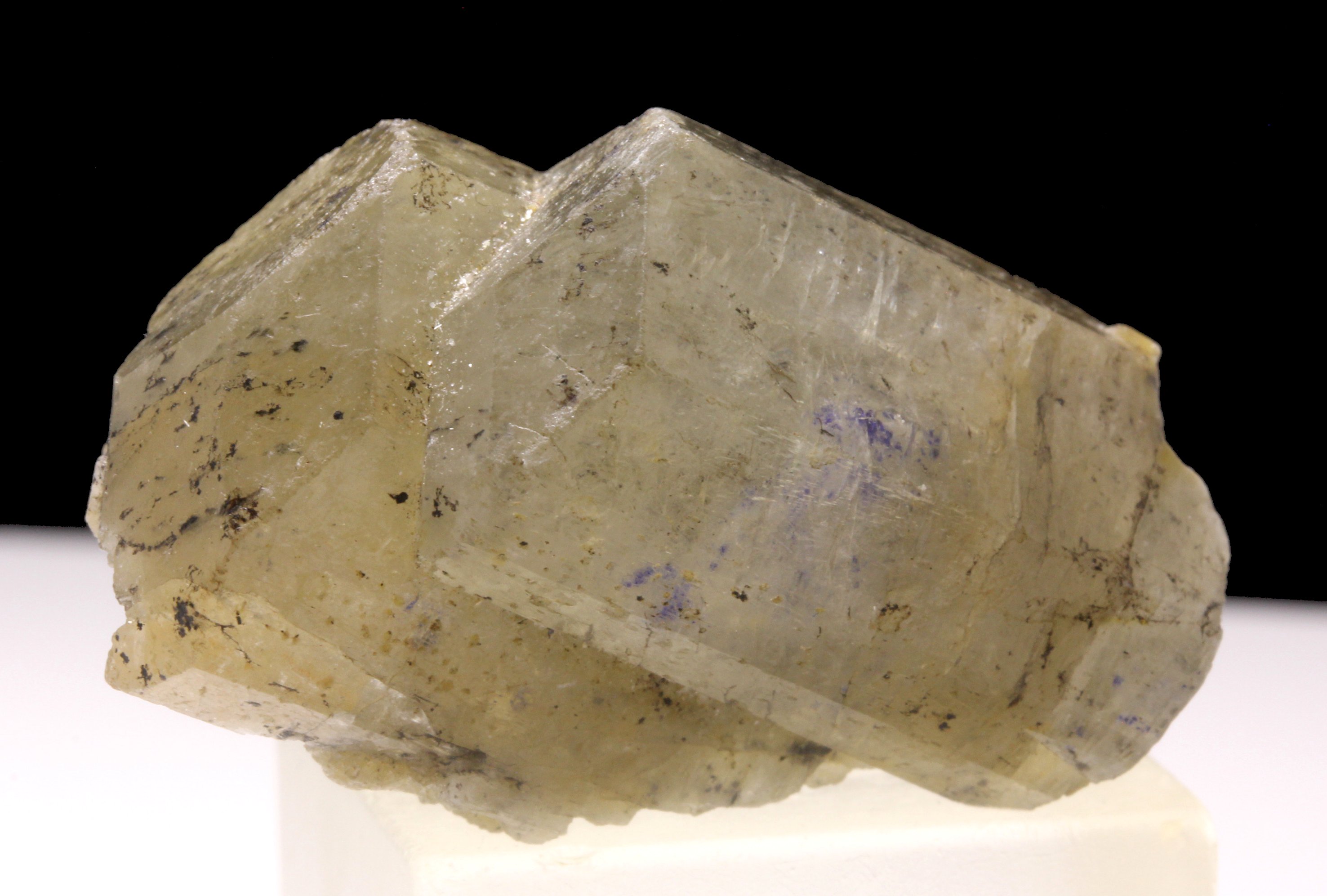 Scapolite With Sodalite Inclusions & Pyrite