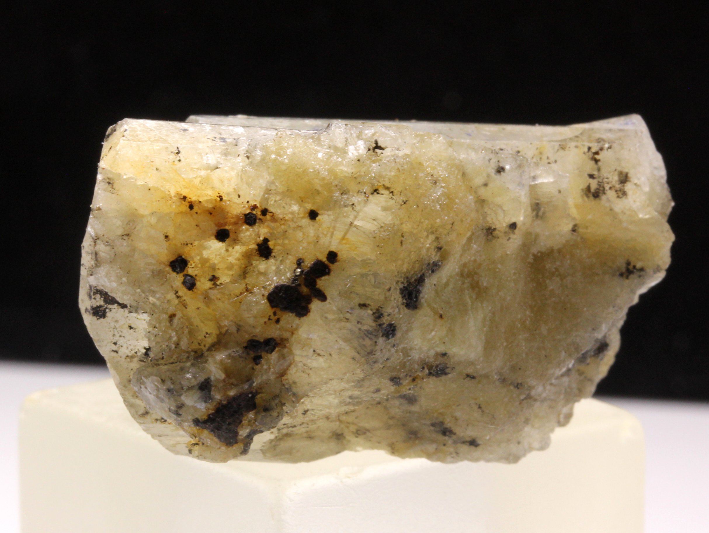 Scapolite With Sodalite Inclusions & Pyrite