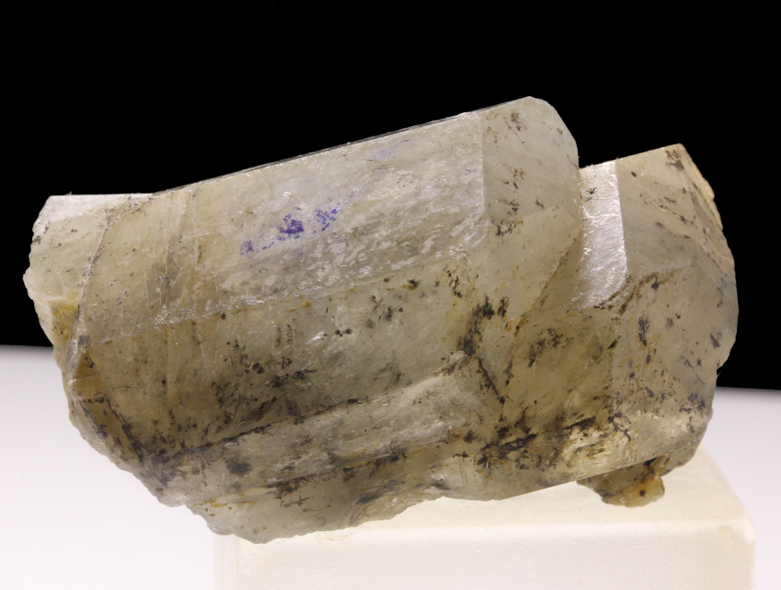 Scapolite With Sodalite Inclusions & Pyrite