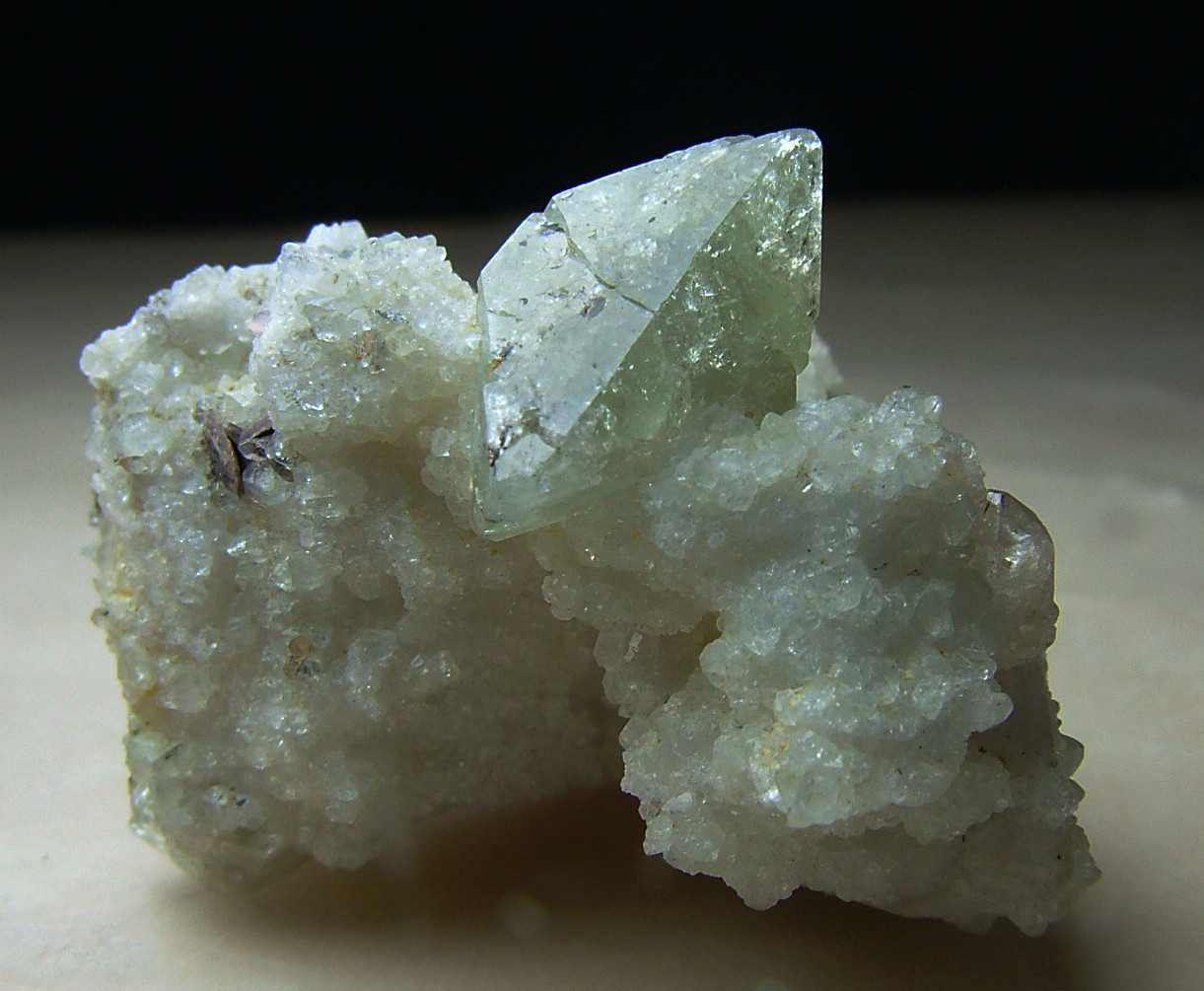 Väyrynenite With Hydroxylherderite & Microcline