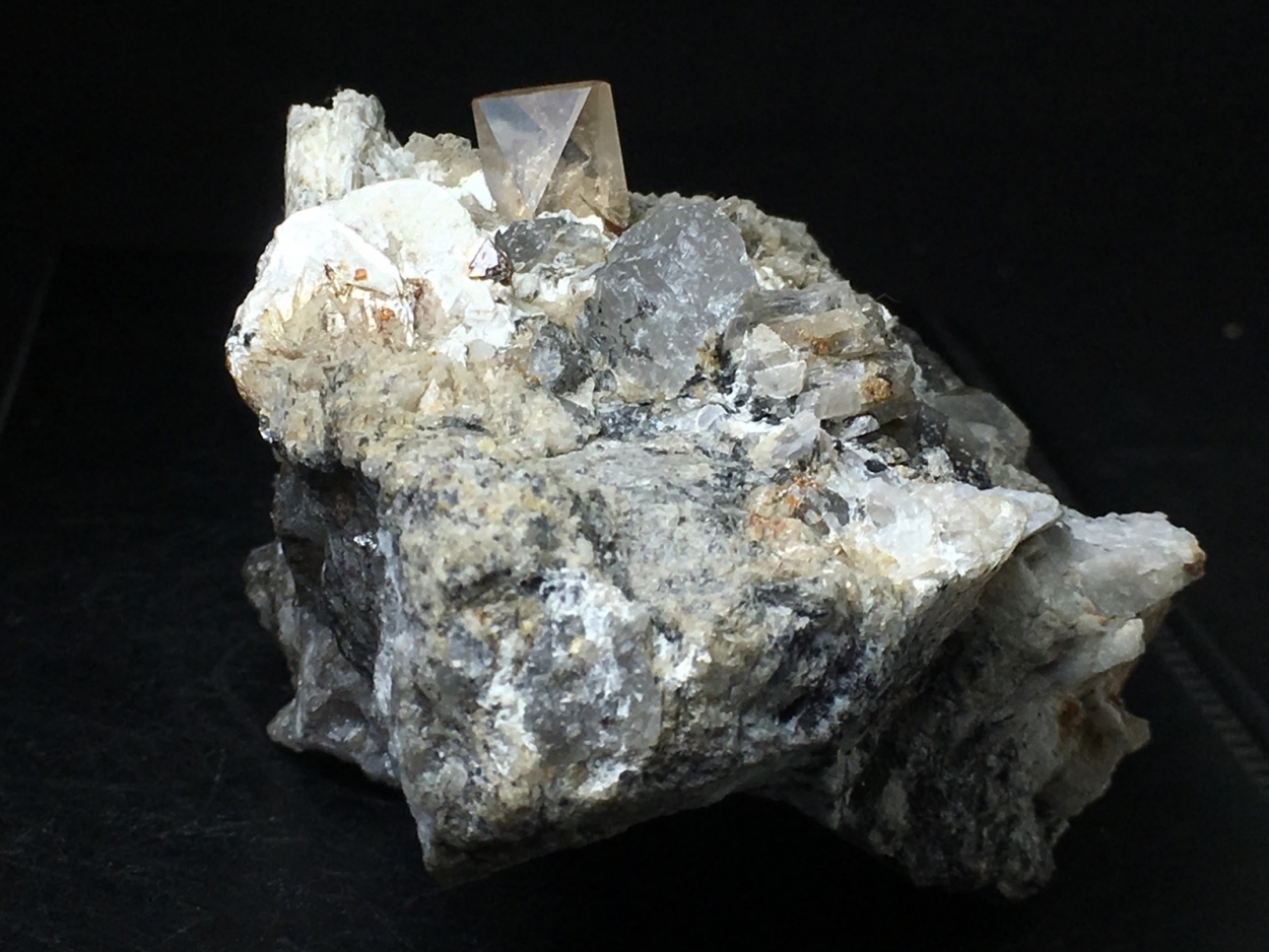 Topaz With Microlite & Cleavelandite
