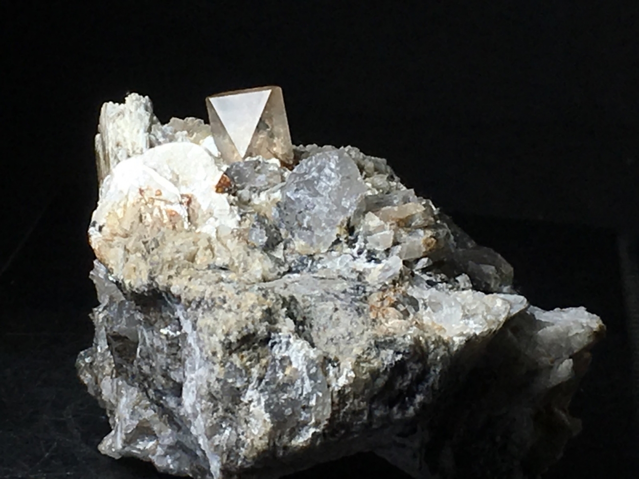 Topaz With Microlite & Cleavelandite