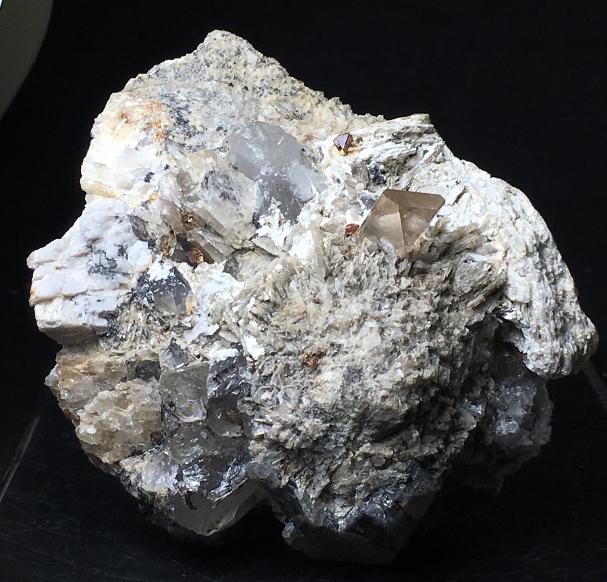 Topaz With Microlite & Cleavelandite