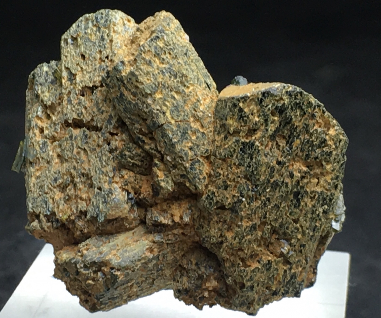 Epidote With Pericline & Hedenbergite