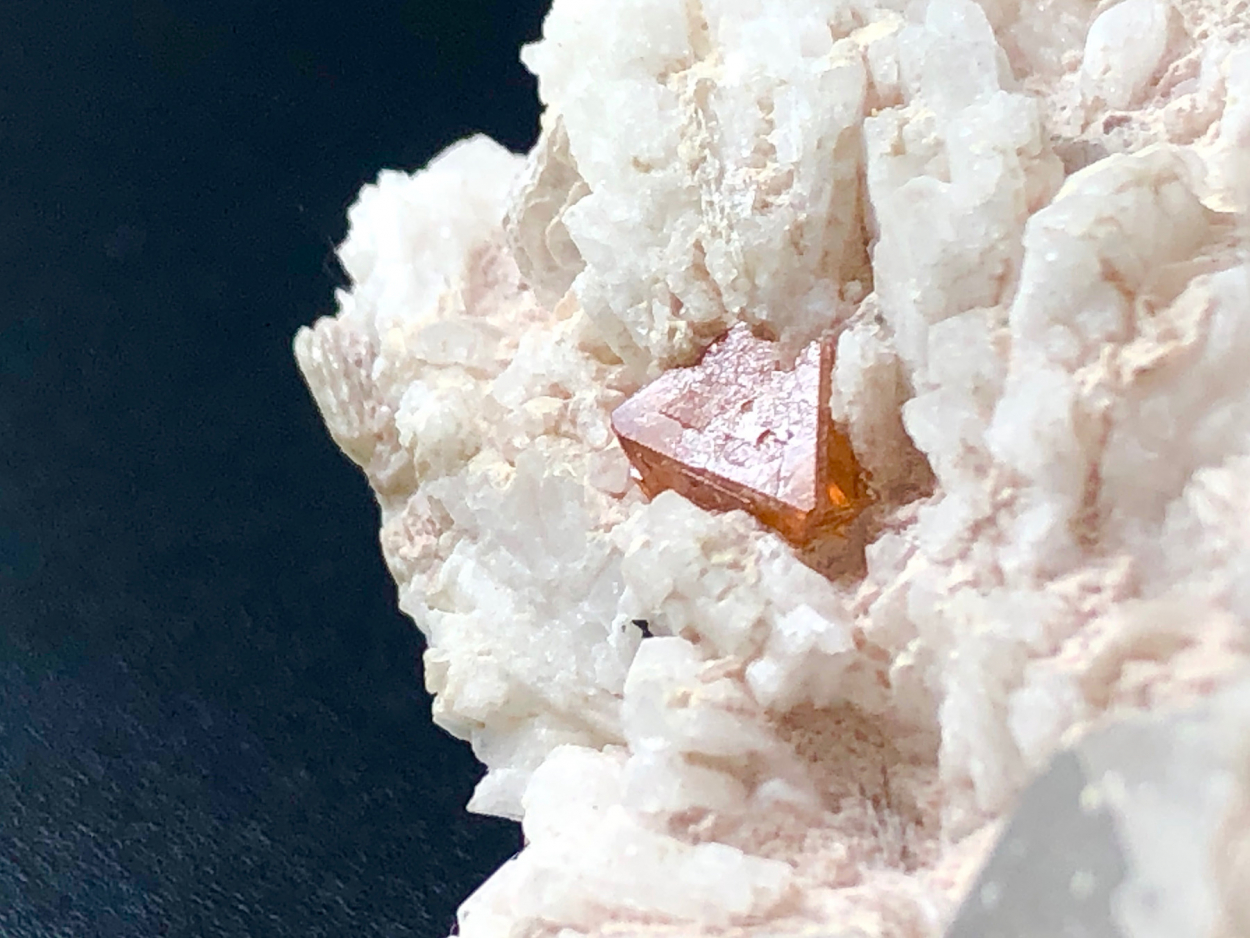 Stibiomicrolite With Lepidolite & Quartz