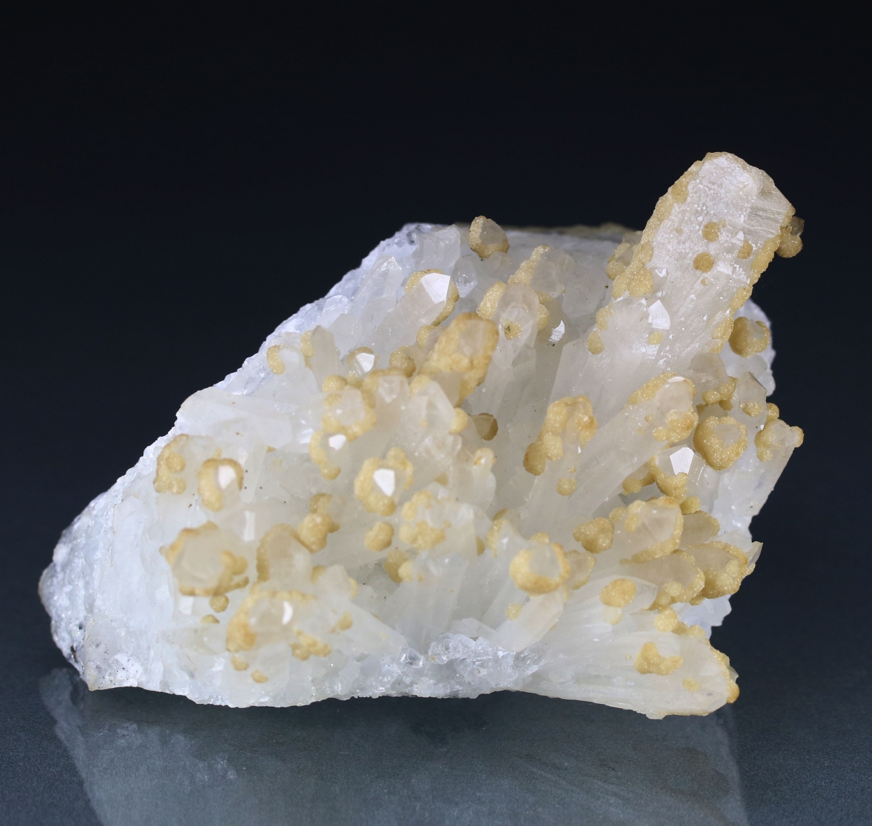Calcite On Quartz